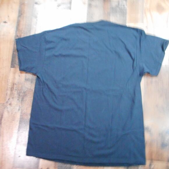 RARE: The Last Ream Man ROH Wrestler Sylas Young BlueT-Shirt - Picture 2 of 3